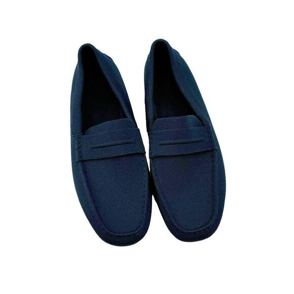 Rothy\'s The Driving Loafer Flat Comfortable Navy Blue Size M11.5 NWOT main image 4